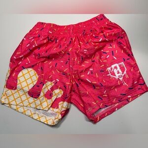 New Baseball Lifestyle 101 Pink Athletic Shorts
